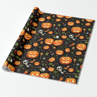 Halloween wrapping paper