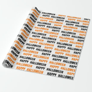 Halloween wrapping paper