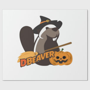 Halloween wrapping paper