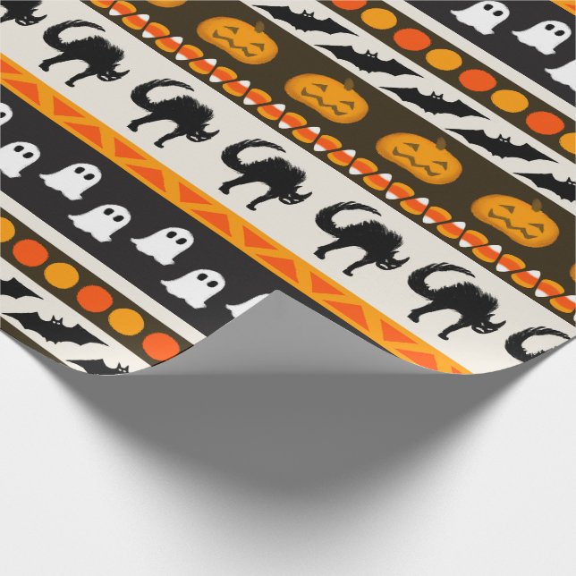 Halloween wrapping paper (Corner)