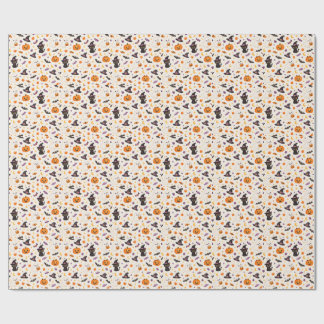 halloween wrapping paper