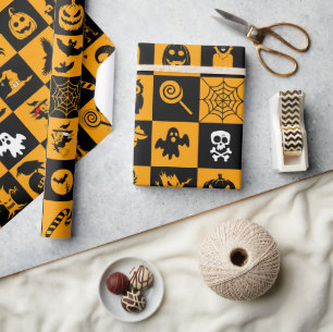 halloween  wrapping paper