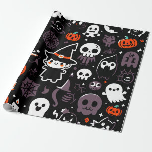 Halloween Wrapping Paper 