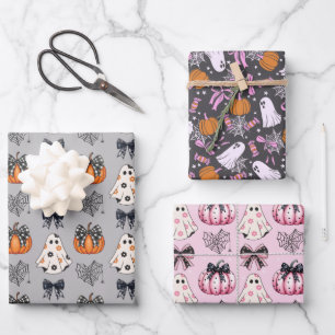 Halloween Wrapping Paper Sheet