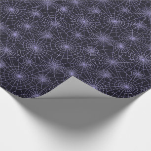 Halloween Wrapping Paper-Spider Webs Wrapping Paper