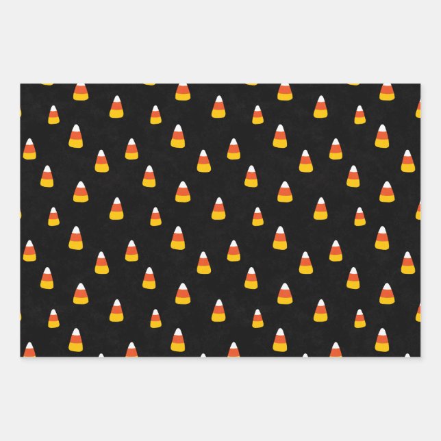 Halloween wrapping paper| Spooky  Wrapping Paper Sheet (Front)