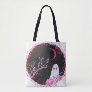 Halloween wreath  tote bag
