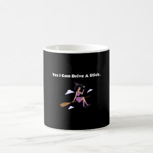 Halloween - Yes I Can Drive a Stick Coffee Mug