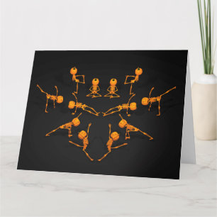Halloween Yoga Class Card