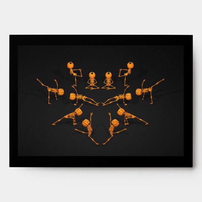 Halloween Yoga Class Envelopes (Front)