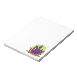 Halloween Yoga Namaste Witches Notepad