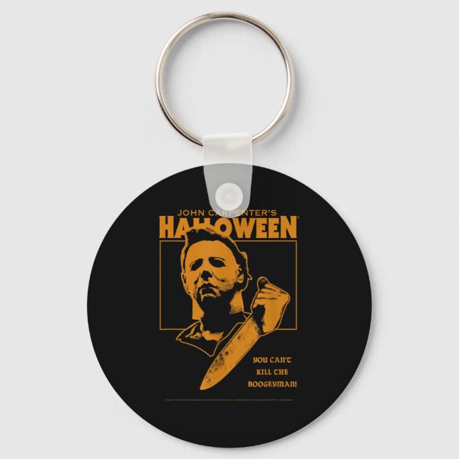 Halloween You Can't Kill The Bogeyman!  Key Ring (Front)