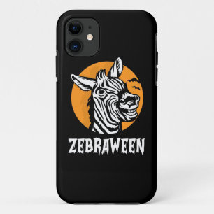 Halloween Zebra iPhone 11 Case
