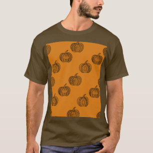 Halloween  zentangle pumpkins Autumn Thanksgiving  T-Shirt