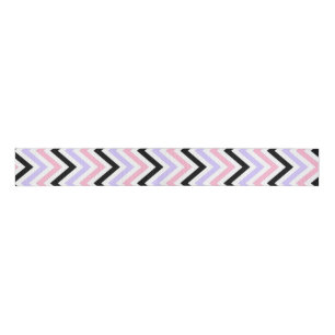 Halloween Zigzag – Bold Seasonal Pattern Grosgrain Ribbon