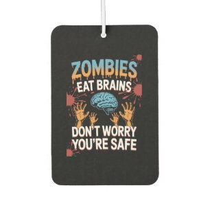 Halloween Zombie Car Air Freshener