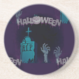 halloween zombie coaster