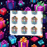 Halloween zombie costume kids tissue paper<br><div class="desc">Halloween zombie costume kids Tissue Paper Colourful Zombie kids for a person who loves Zombies. Whether you're looking for a gift for someone or just want to show off your love for monsters, we have the perfect thing for you. With our customisable products, you can make your own design or...</div>