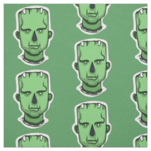 Halloween Zombie custom colour fabric