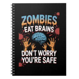 Halloween Zombie Notebook