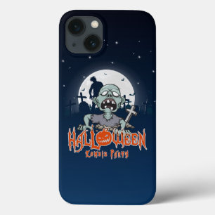 Halloween Zombie Party iPhone 13 Case