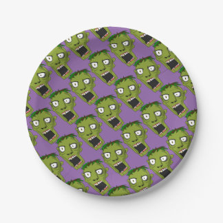 Halloween Zombie Party Supplies Paper Plate