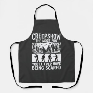 Halloween Zombie Scared Horror Vector Design_1 Apron