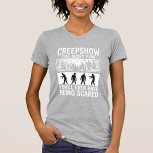 Halloween Zombie Scared Horror Vector Design_1 T-Shirt