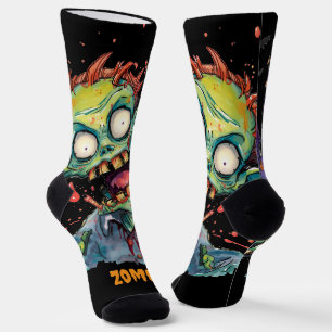 Halloween, Zombie,Scream From The Purple Castle , Socks