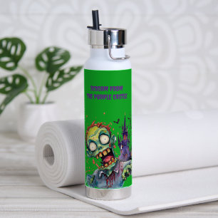 Halloween, Zombie,Scream From The Purple Castle , Water Bottle