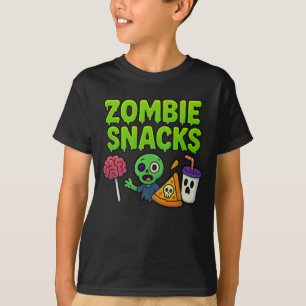 Halloween Zombie Snack Clothes Cute Unisex T-Shirt