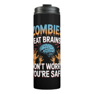 Halloween Zombie Thermal Tumbler