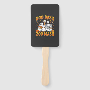 Halloween Zoo Animals Boo Bash Zoo Mash_1 Hand Fan