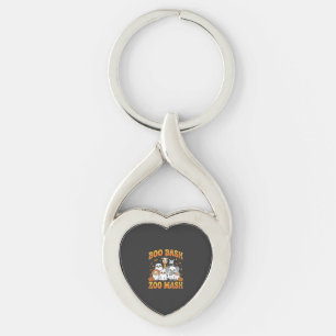 Halloween Zoo Animals Boo Bash Zoo Mash_1 Key Ring