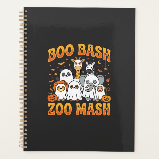 Halloween Zoo Animals Boo Bash Zoo Mash_1 Planner (Front)