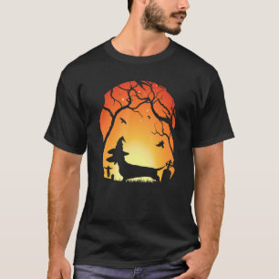 Halloweenie Halloween Dachshund Wiener Dog T-Shirt
