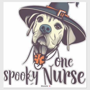 Halloween's Canine Hero One Spooky Nurse Dog  
