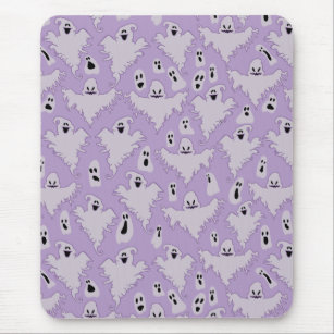 Halloweens ghostly gatherings mouse mat