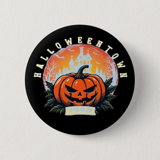 HalloweenTown 1998 Essential T-Shirt 6 Cm Round Badge (Front)