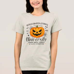 Halloweentown University – Funny Halloween Tri-Blend Shirt
