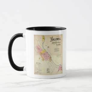 Hallowell, Kennebec County, and Maine Mug