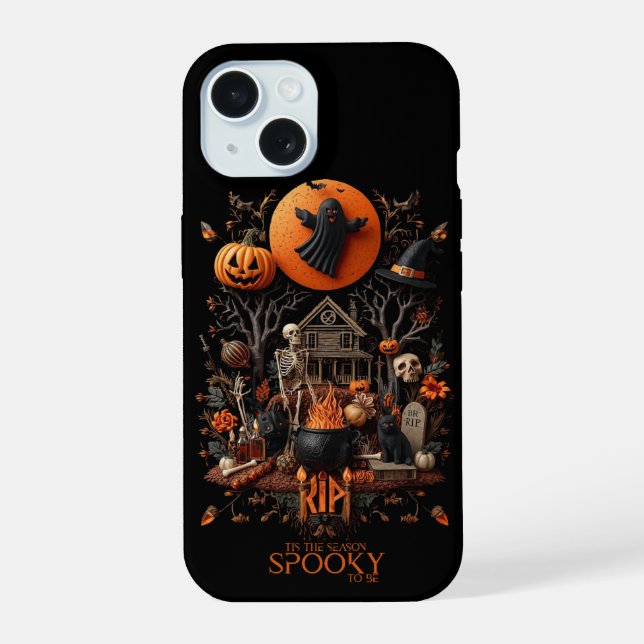 hallowen iPhone 15 case (Back)
