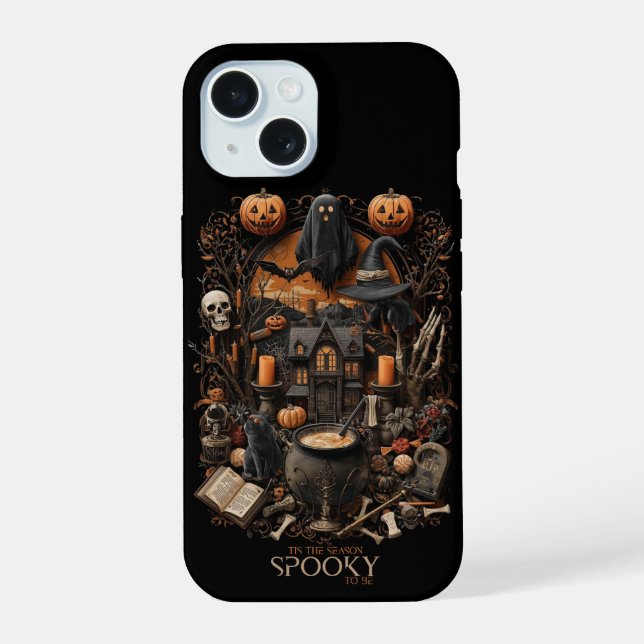 hallowen iPhone 15 case (Back)