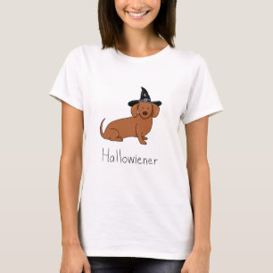 Hallowiener - Halloween Wiener Dog (Dachshund) T-Shirt