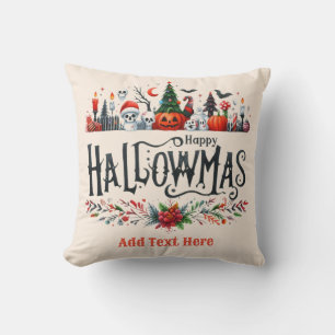 Hallowmas DECOR Halloween Christmas Mashup Cushion