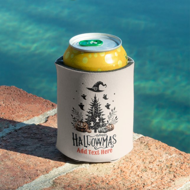 Hallowmas Halloween Christmas Mashup Can Cooler (In Situ Pool)
