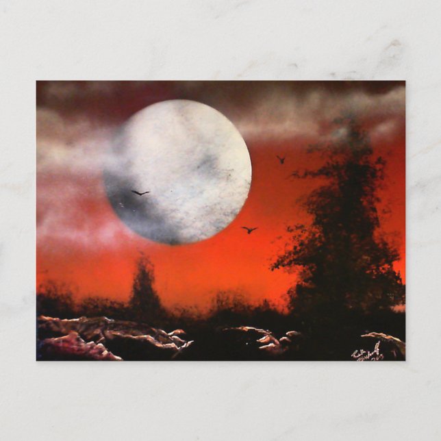 Hallow's Eve Postcard (Front)