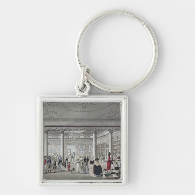 Hall's Library at Margate, 1789 Key Ring (Front)