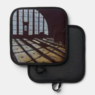 Halls of Freedom Ellis Island Pot Holder