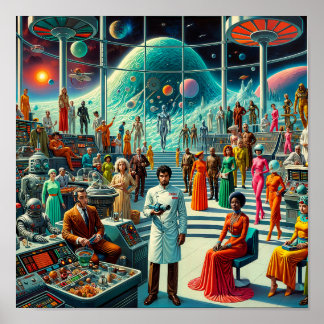 Halls of Justice Poster